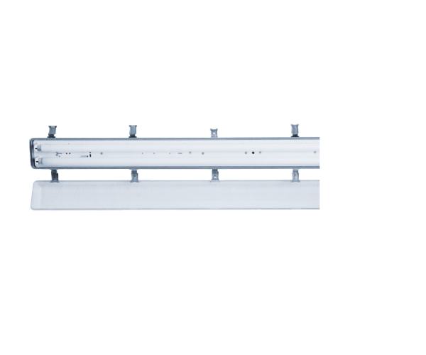 WEATHER-PROOF BATTENS WITH LED TUBES
